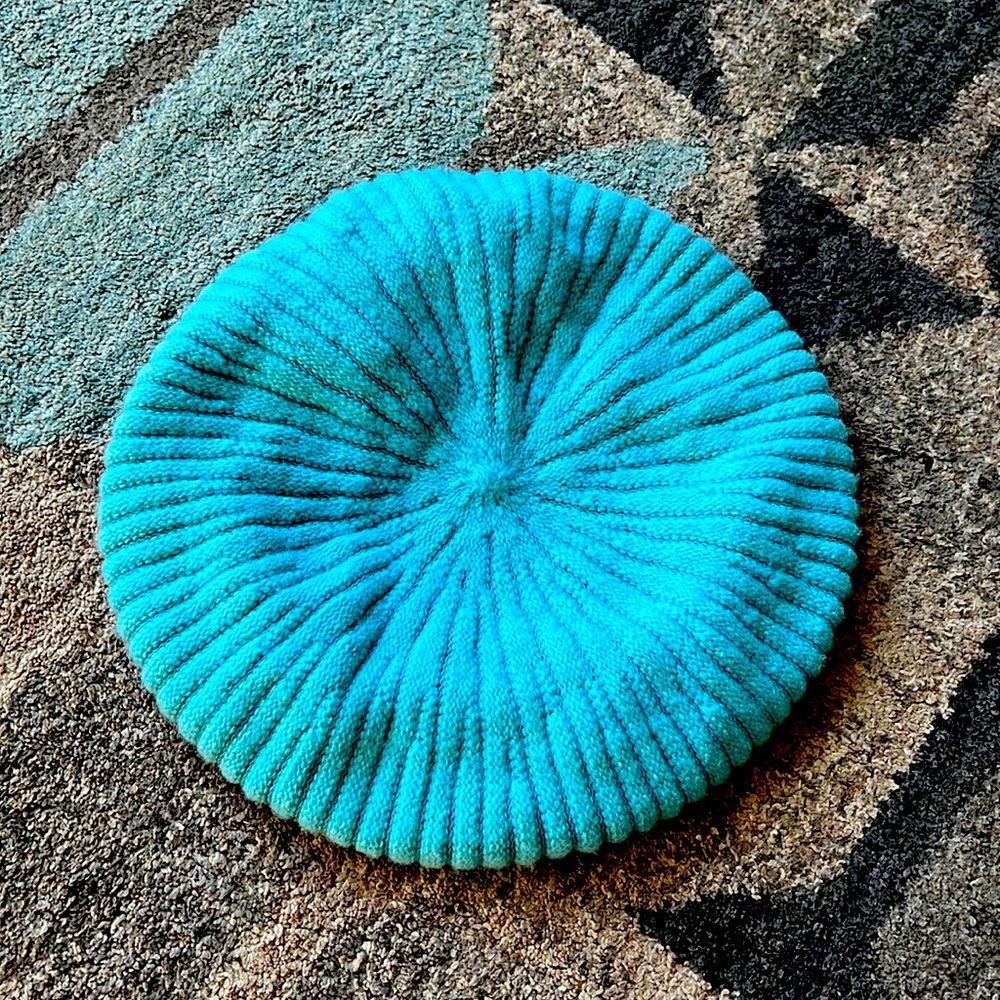 Goorin light blue beret